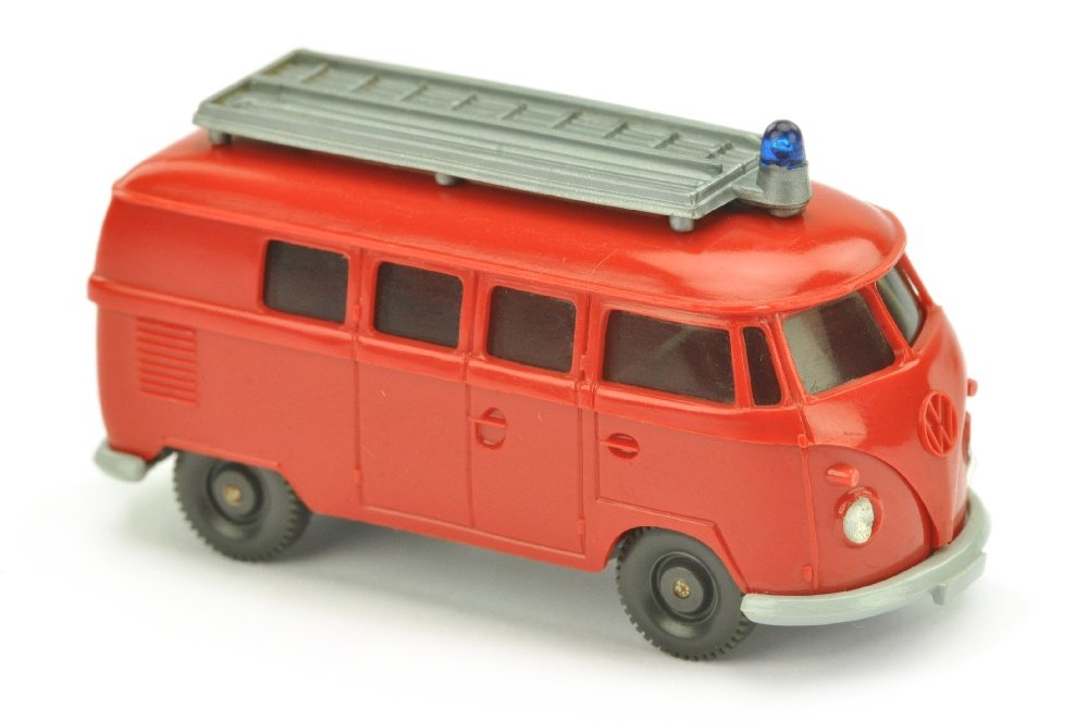 Feuerwehr VW T1 Bus (neu): 1047/1, sehr gut bis neuwertig (Wiking Verglaster PKW)