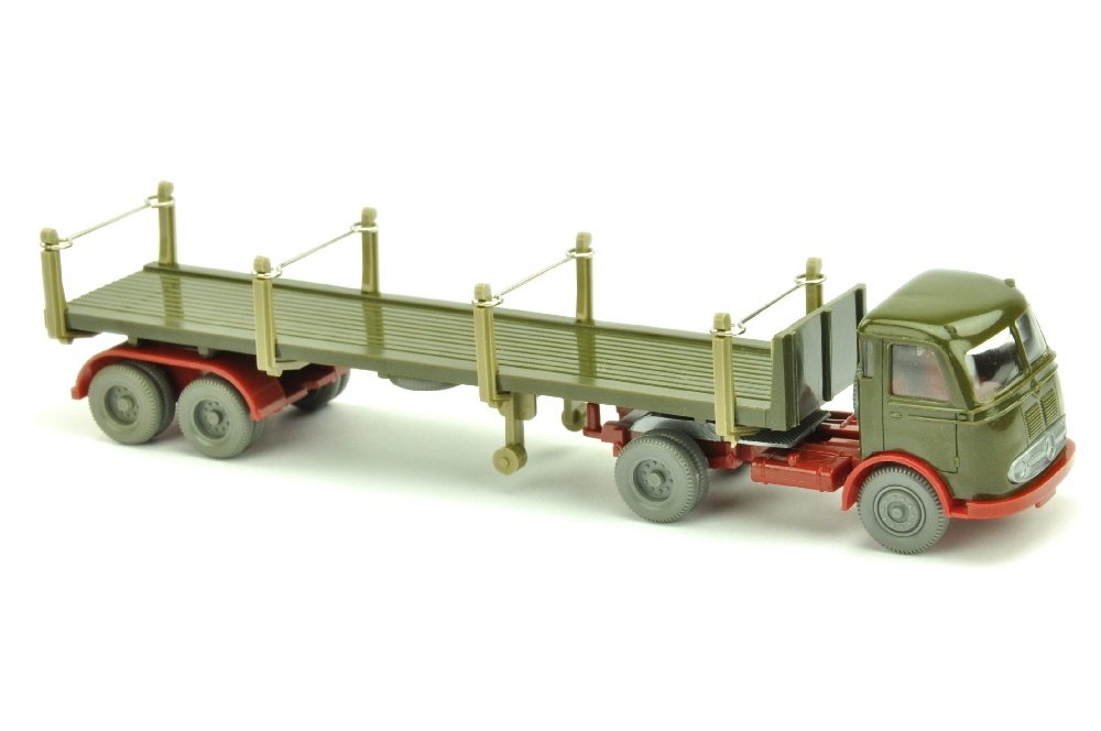 Rungensattelzug Pullman: 754/1, neuwertig (Wiking Verglaster LKW)