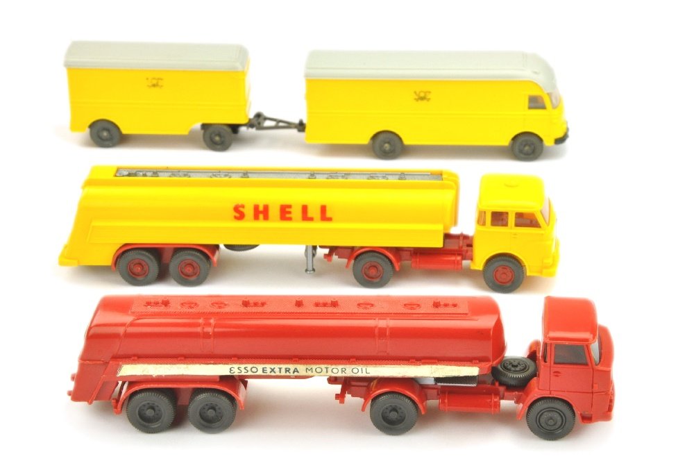 Konvolut 3 LKW der 60er/70er Jahre (1 of 1)