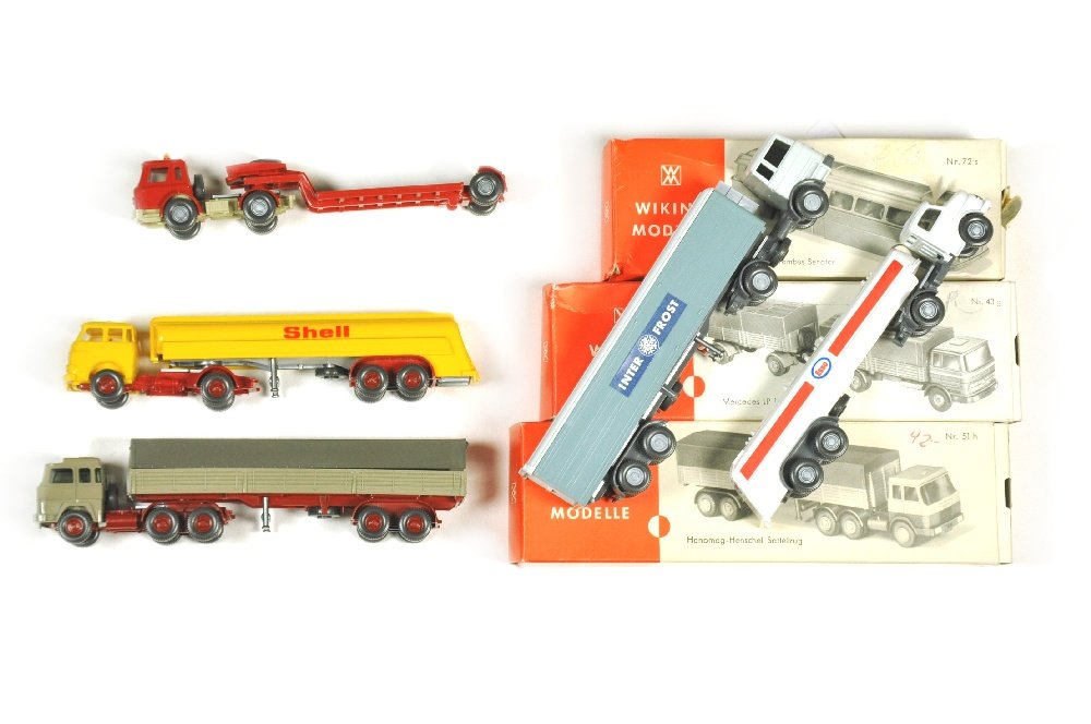 Konvolut 6+2 LKW der 70er Jahre (1 of 1)