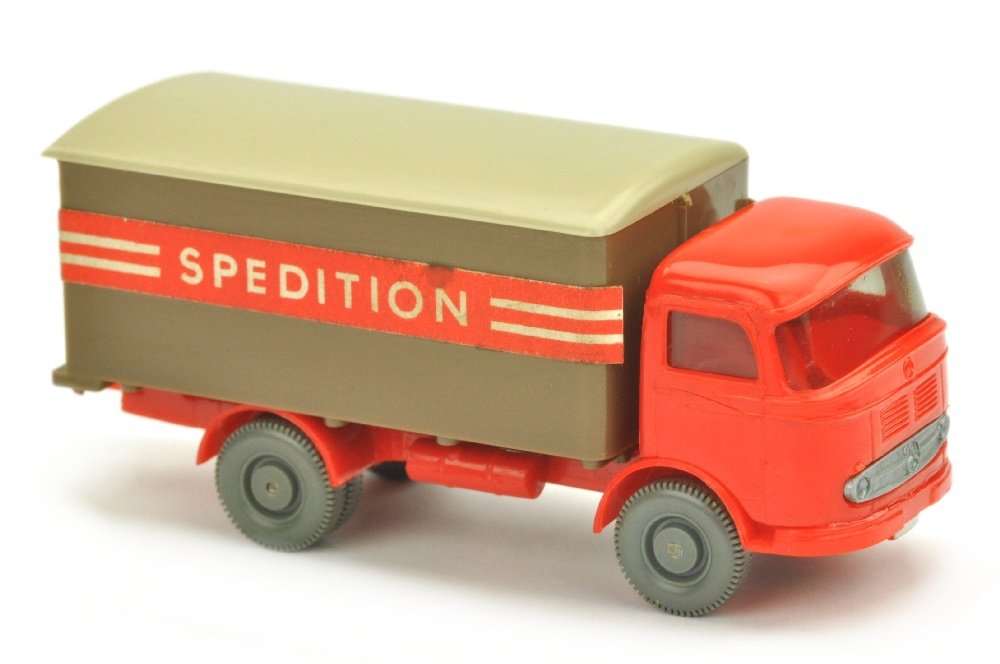 Koffer-LKW MB 321 Spedition, orangerot/blassbraun (1 of 3)
