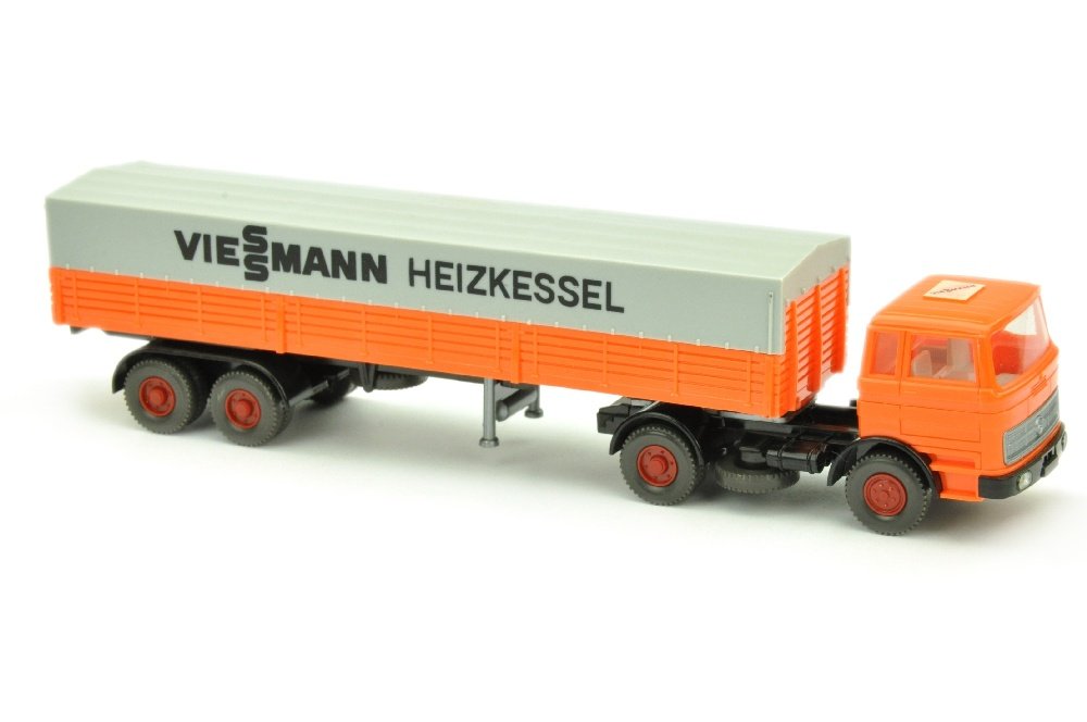 Viessmann/2D - Pr.-Sattelzug MB 1620, hellorange (1 of 3)