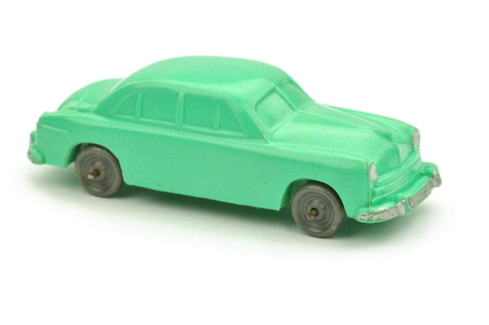 Amerikanische Limousine, leuchtgruen: 109/2K, gut bis sehr gut (Wiking Drahtachser)