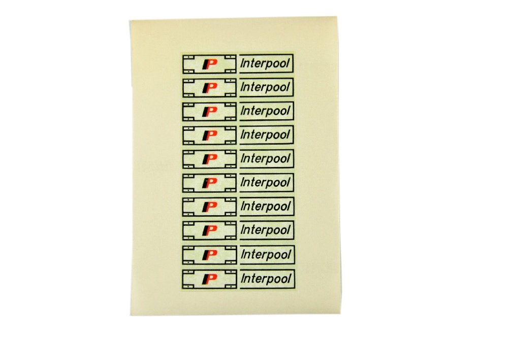Restposten Aufkleber "Interpool" (1 of 1)