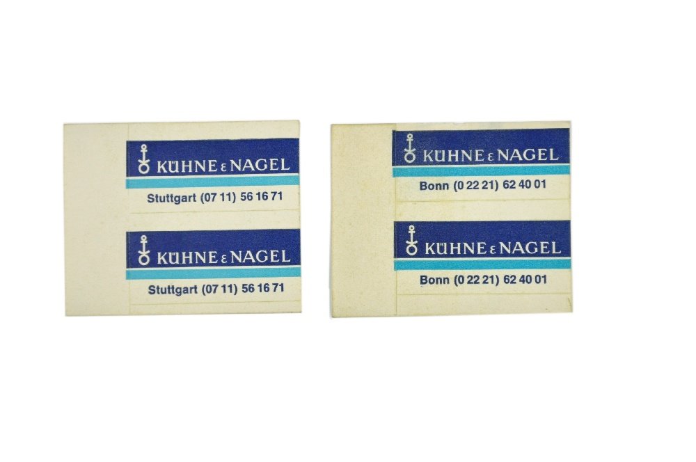 Restposten Aufkleber "Kuehne & Nagel" (1 of 1)