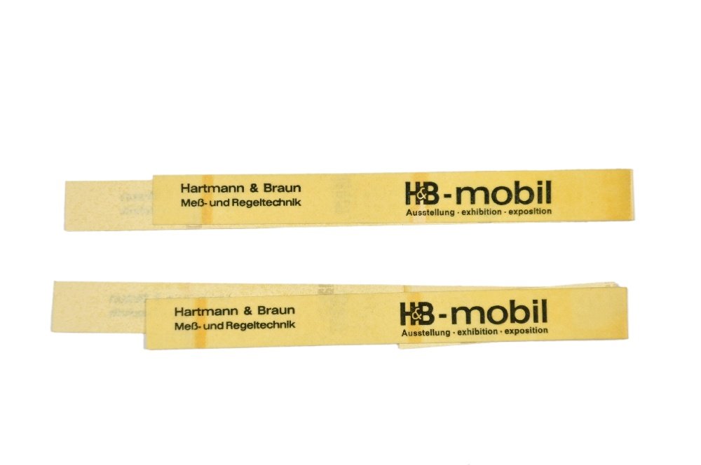 Restposten Aufkleber "Hartmann & Braun" (1 of 1)