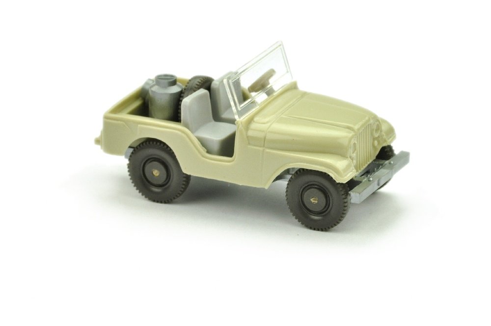 Jeep mit Milchkannen, h'gelbgrau (mit "Germany") (1 of 1)