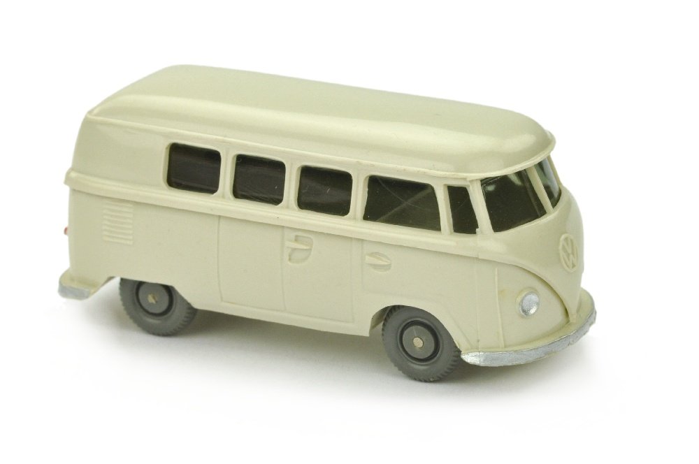 VW T1 Bus (alt), perlweiss: 323/1Z, sehr gut bis neuwertig (Wiking Verglaster PKW)