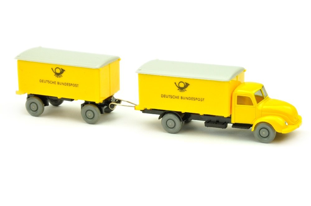 Postzug MB 3500 Bundespost, gelb/schwarz (1 of 2)