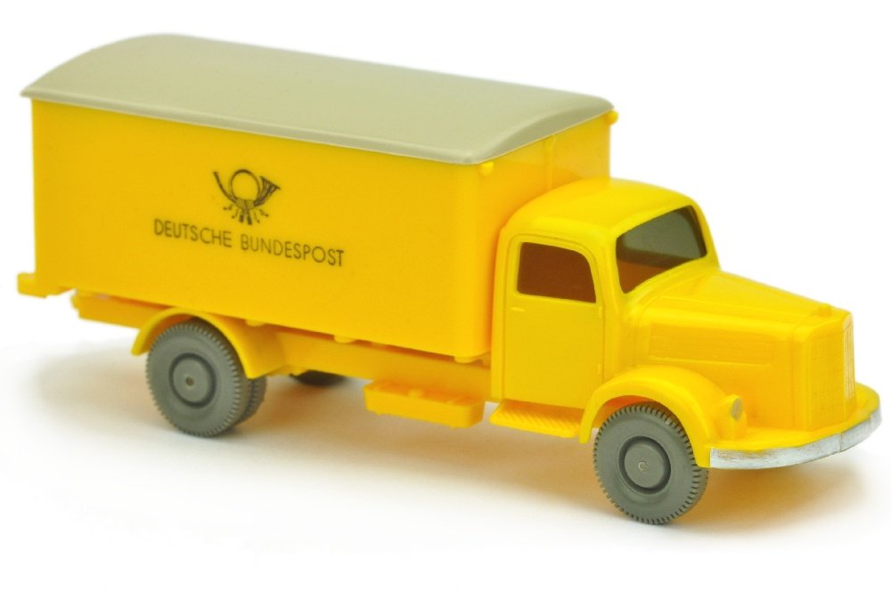 Postwagen MB 3500 Bundespost, gelb (1 of 2)