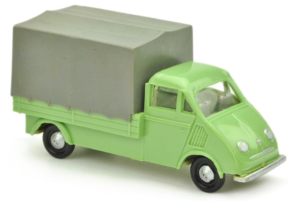 SIKU - (V24) DKW Grossraumpritsche, resedagruen (1 of 2)