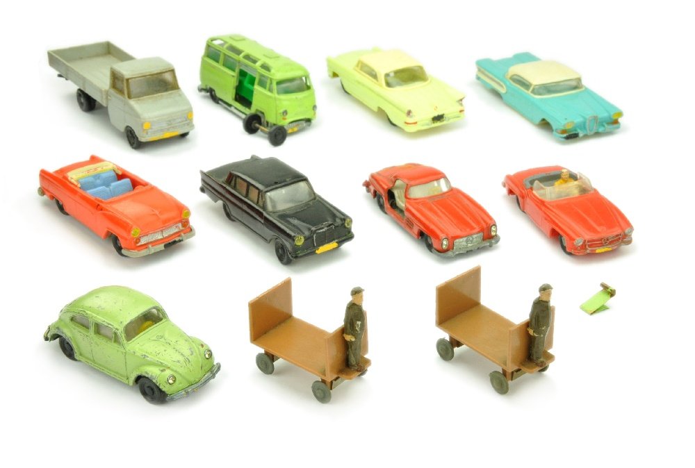 SIKU- Konvolut 11 Modelle der 60er Jahre (2.Wahl) (1 of 1)