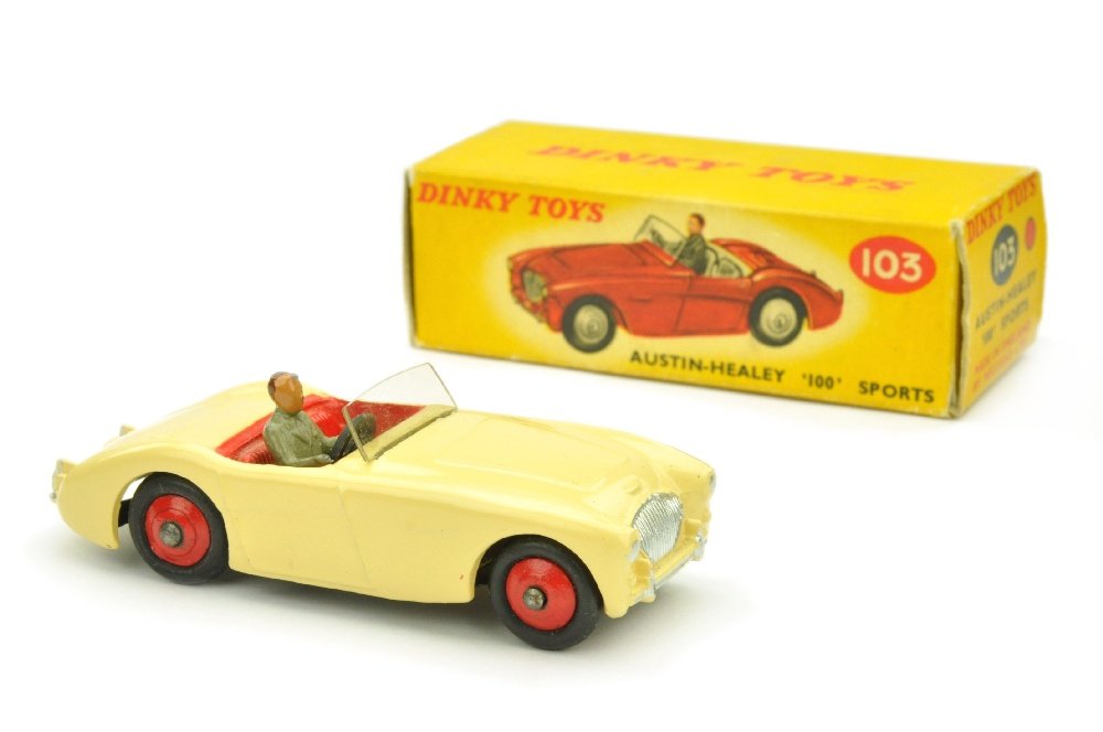 Dinky Toys - (103) Austin Healey (im Ork) (1 of 3)