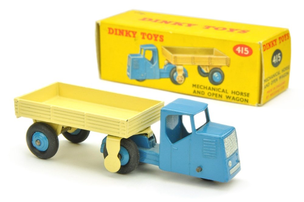 Dinky Toys - (415) Mechanical Horse (im Ork): Metallausfuehrung um 1960, Modell fast neuwertig im sehr guten Ork