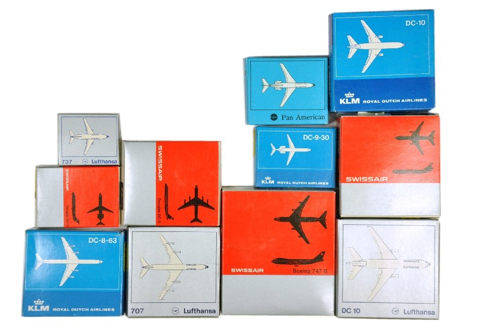 Schuco - Konvolut 11 Flugzeuge (im Ork) (1 of 1)