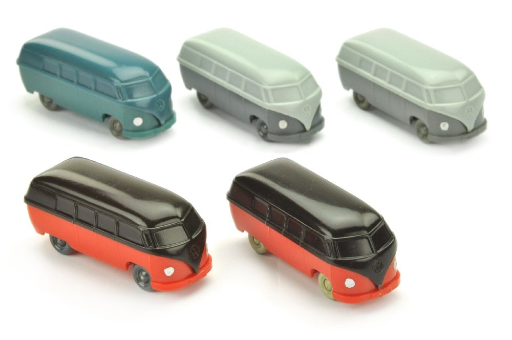 Konvolut 5 unverglaste VW T1 Busse (Typ 3) (1 of 1)