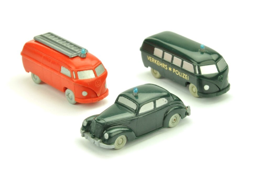 Konvolut 3 unverglaste Einsatzfahrzeuge (1 of 1)