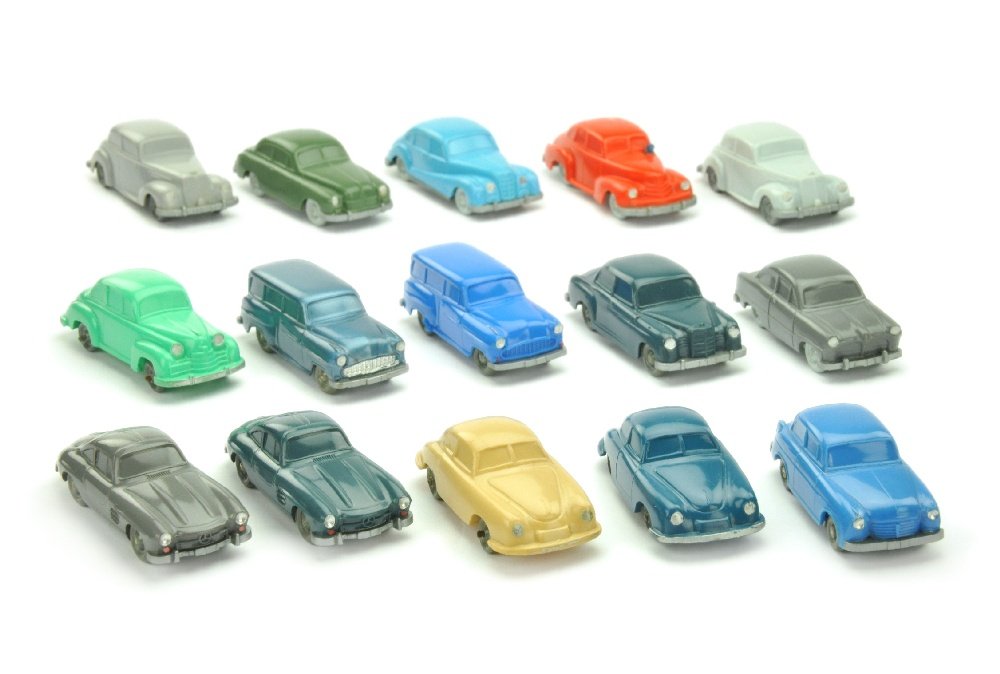 Konvolut 15 unverglaste PKW (1 of 1)