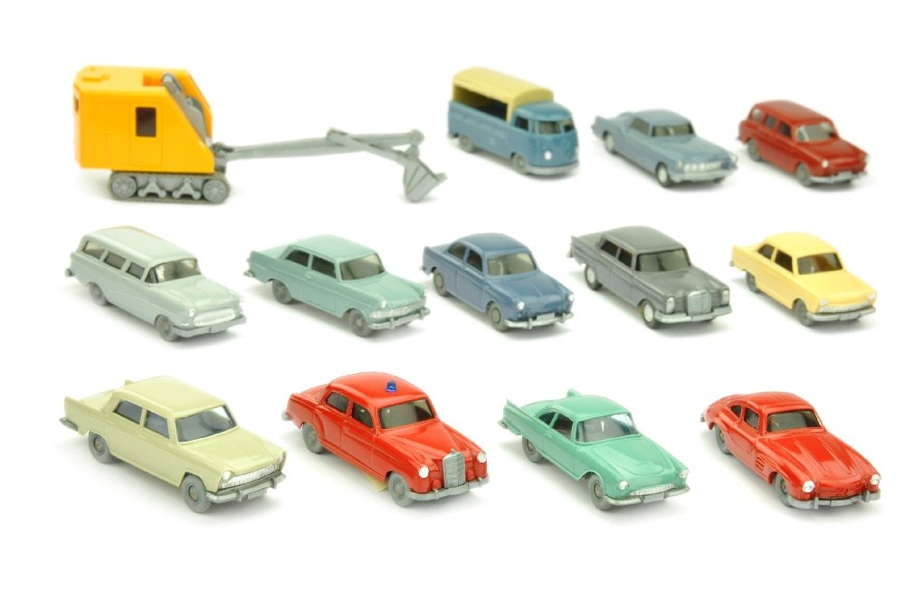 Konvolut 13 Modelle der 60er Jahre (mit OPS) (1 of 2)