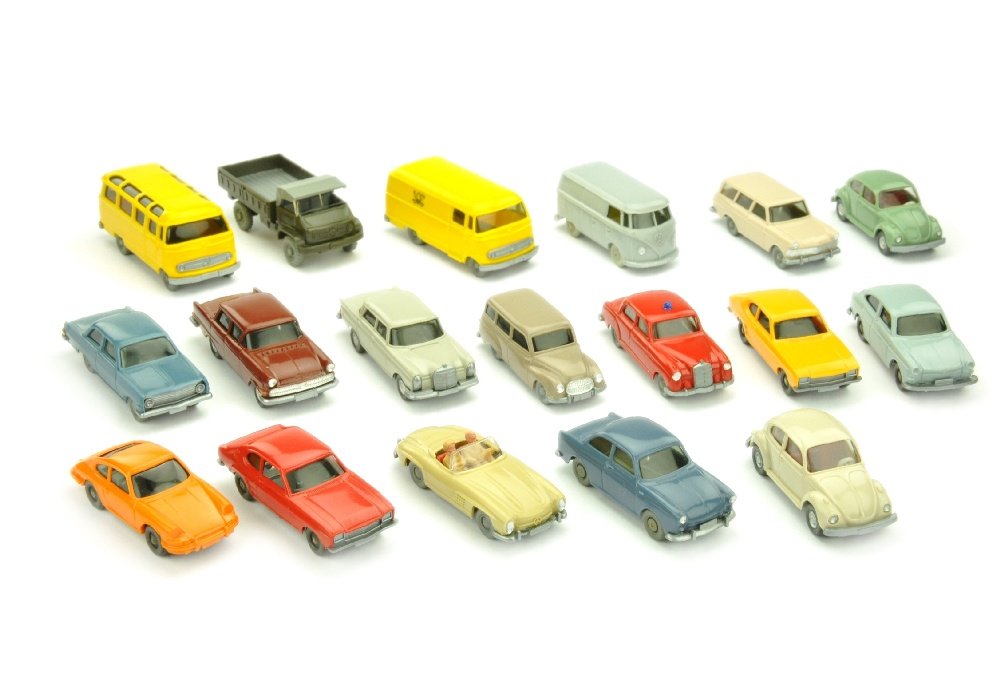 Konvolut 18 PKW der 60er/70er Jahre (1 of 1)