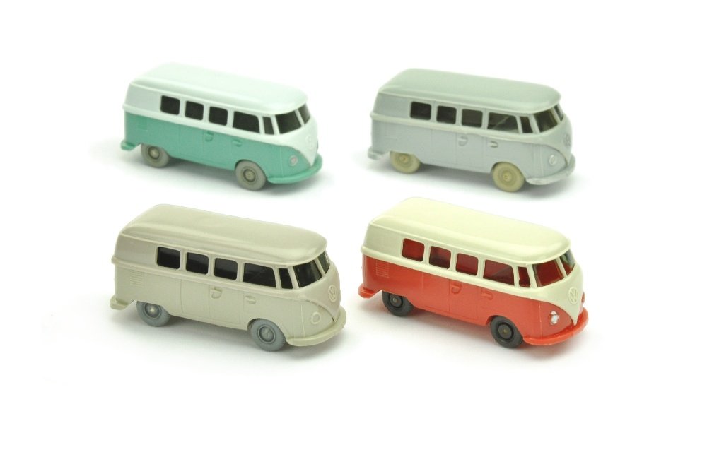 Konvolut 4 VW T1 Busse der 60er Jahre (1 of 1)