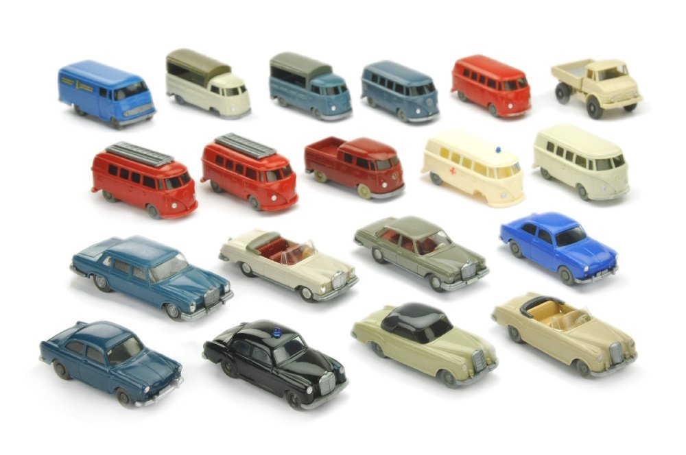 Konvolut 19 PKW der 60er Jahre (1 of 1)