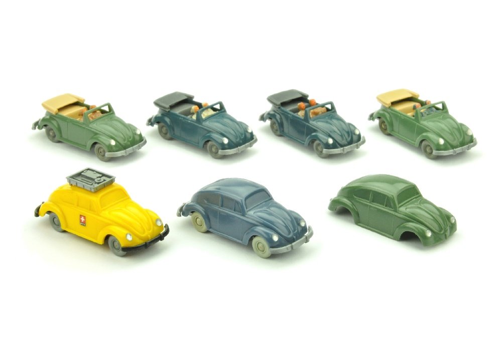 Konvolut 6+1 unverglaste VW Kaefer (1 of 1)