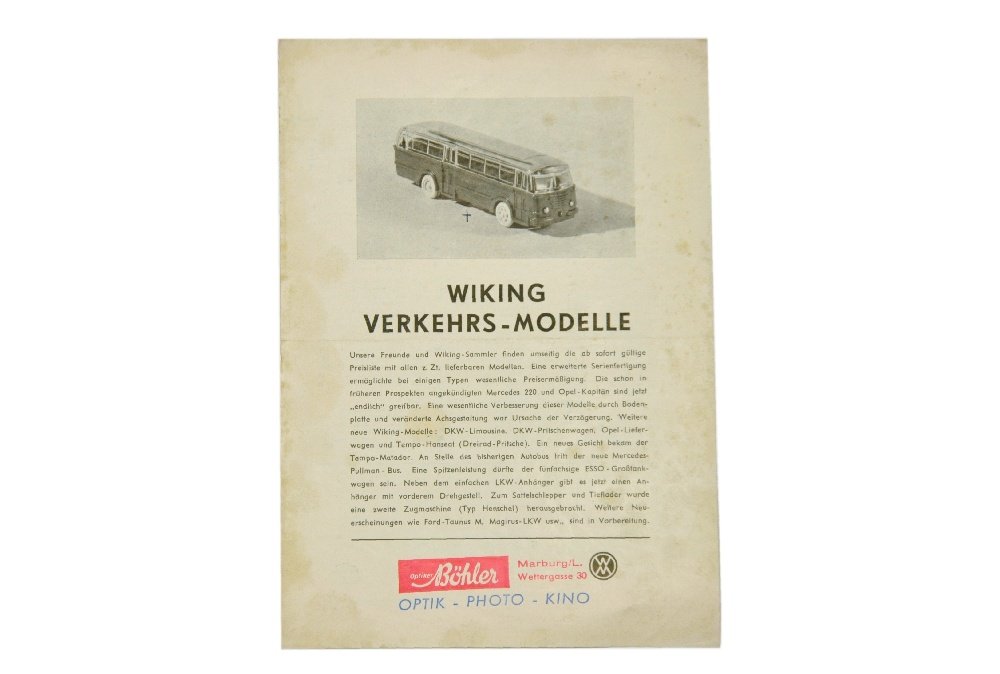 Preisliste 1953 (1 of 1)