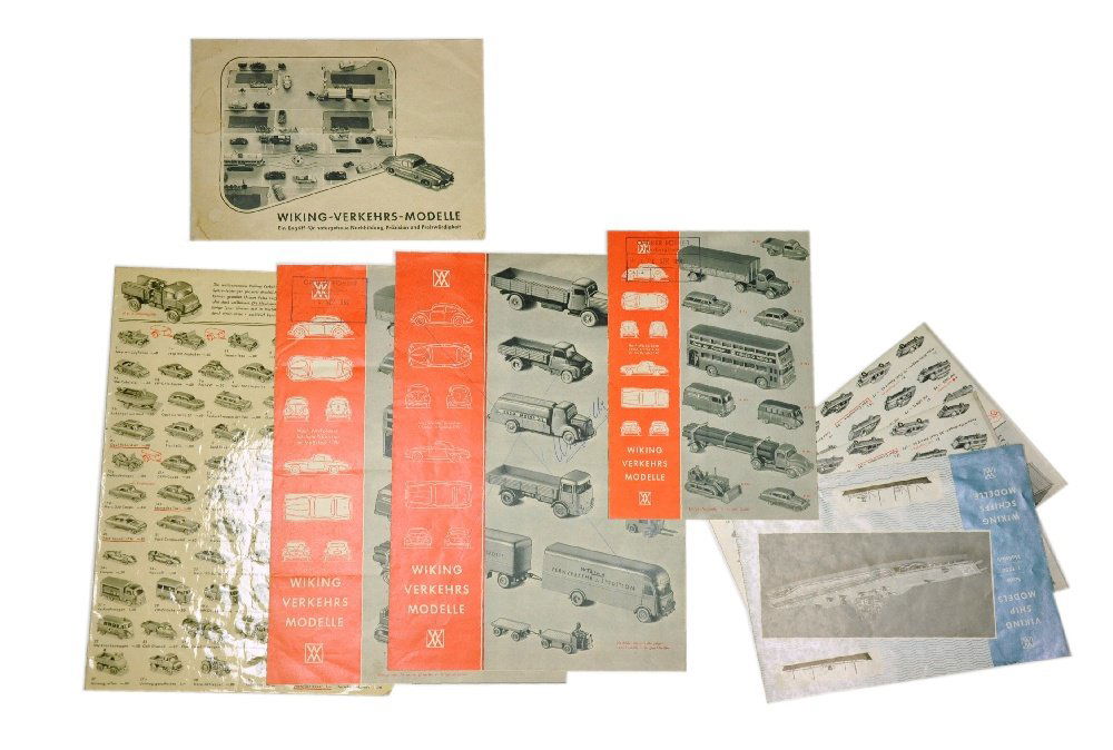 Konvolut 7 Preislisten (1956 bis 1968) (1 of 1)