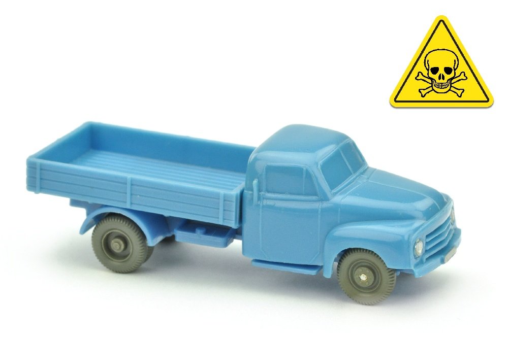 Opel Blitz Pritsche, dunkelbabyblau (1 of 3)