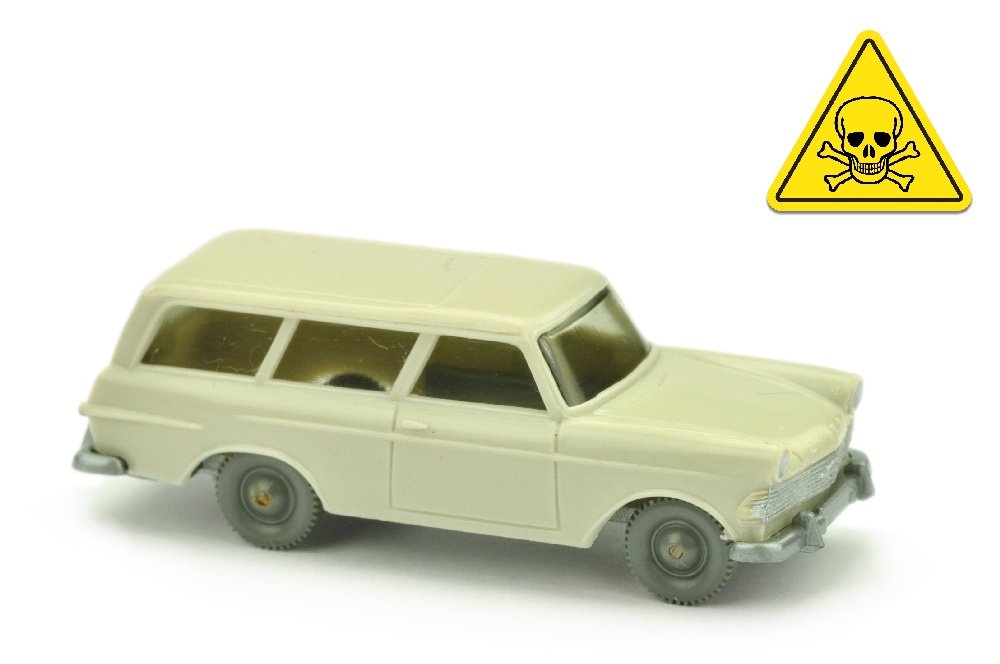 Opel Rekord P2 Caravan, gruenlichbeige (1 of 3)