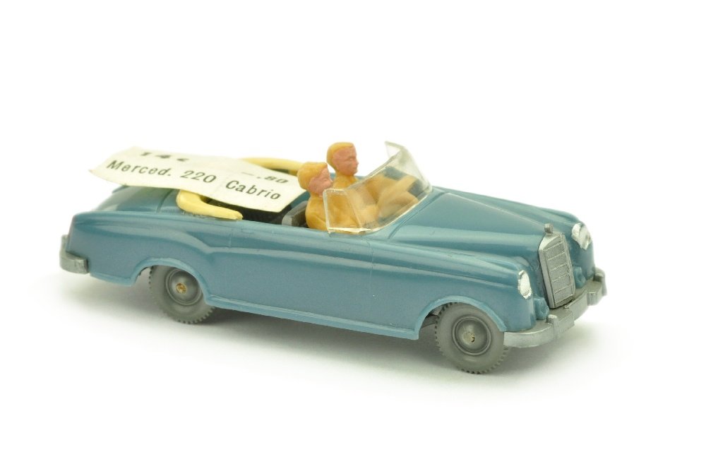 Mercedes 220 Cabrio, mattgraublau (mit OPS) (1 of 1)