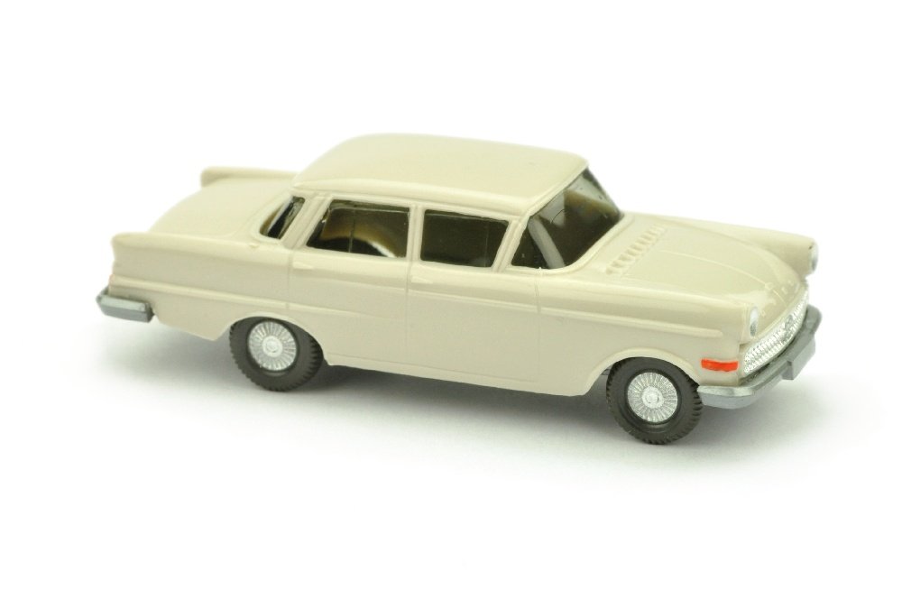 Opel Kapitaen P2, braunweiss: 346/1D, neuwertig (Wiking Verglaster PKW)