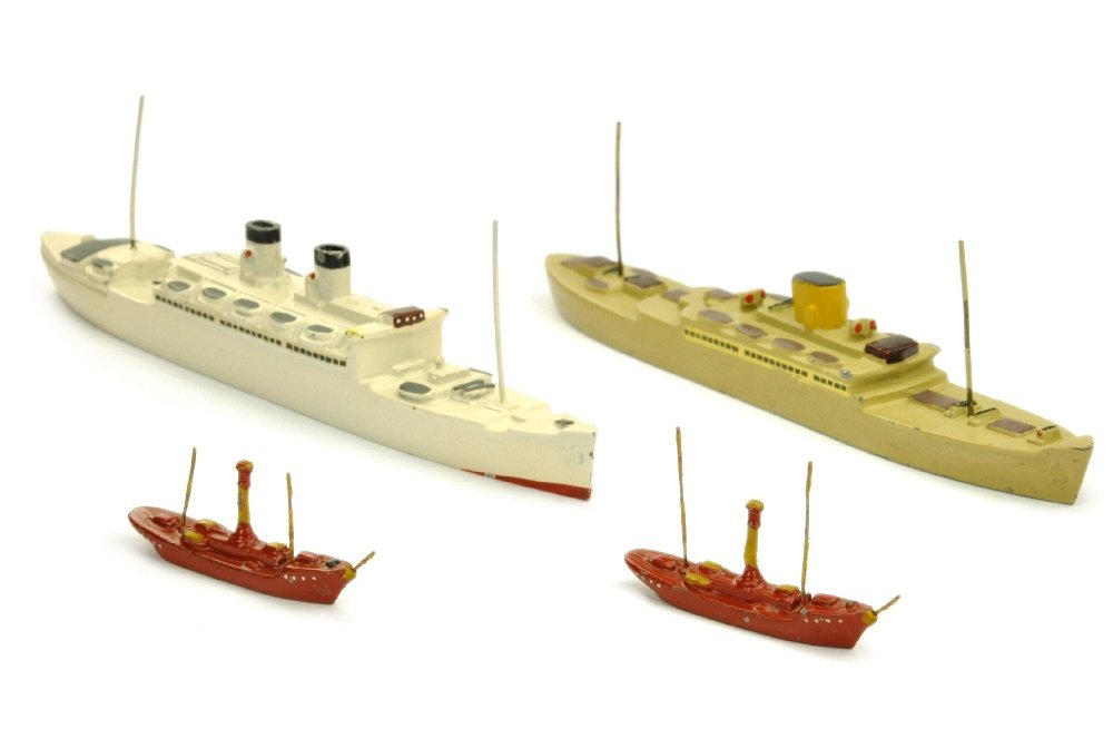 Konvolut 4 Zivilschiffe (Nachkrieg) (1 of 1)