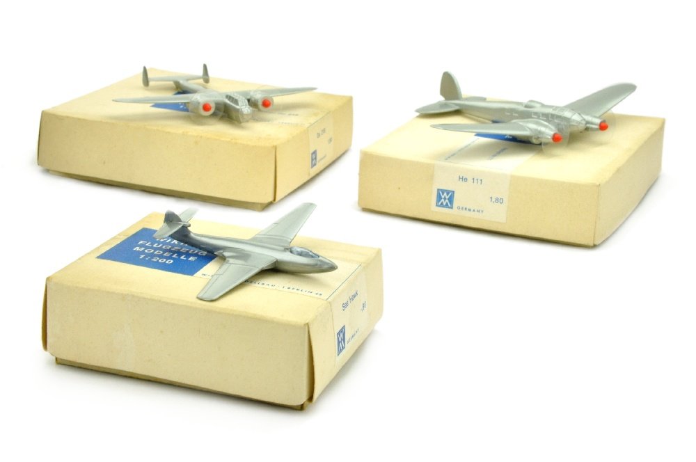 Konvolut 3 Flugzeug-Silberlinge (im Ork) (1 of 1)