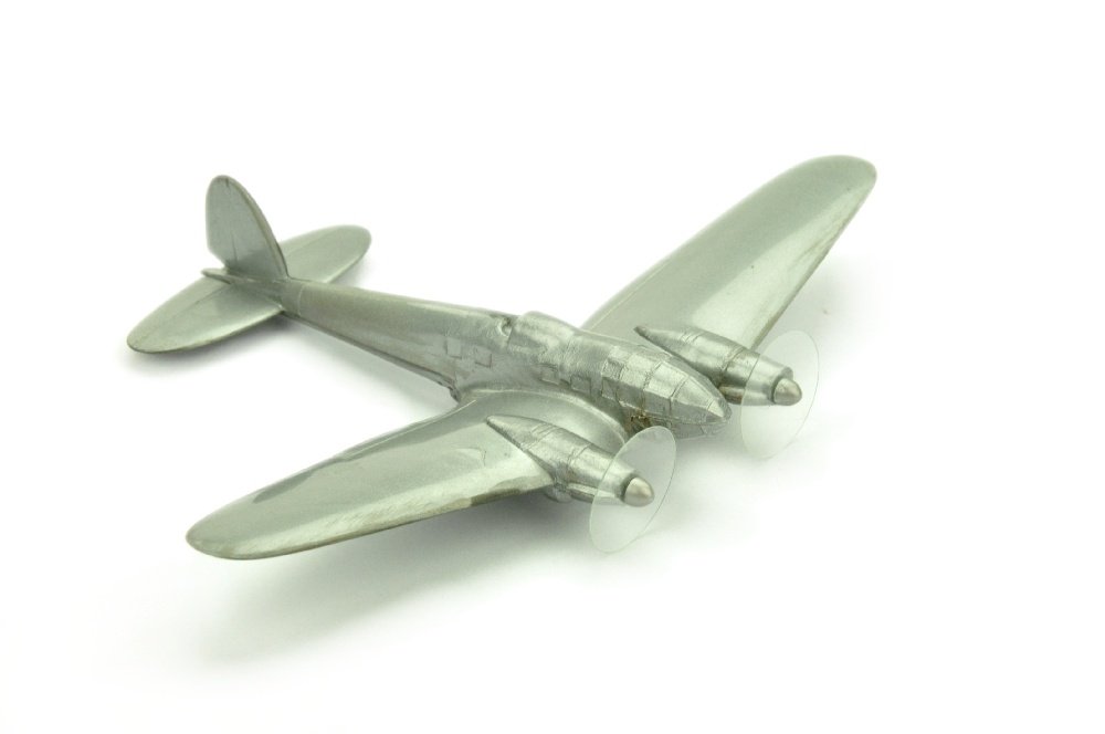 Flugzeug Heinkel He 111 (silbern) (1 of 1)