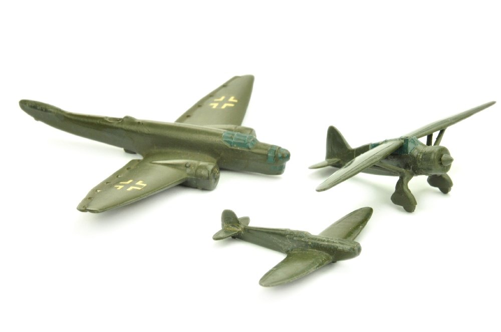 Konvolut 3 Flugzeuge "Schwarze Serie" (2.Wahl) (1 of 1)