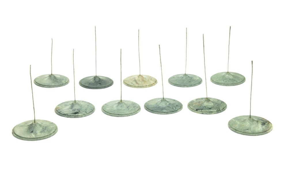 Konvolut 11 Flugzeugstaender (meliert) (1 of 1)