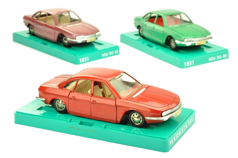 Maerklin - Konvolut 3 RAK-Modelle (NSU Ro 80) (1 of 1)