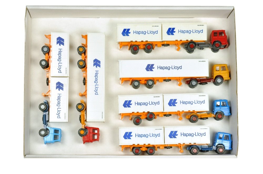 Konvolut 6 MAN-Hapag-Lloyd-Container-LKW (1 of 1)