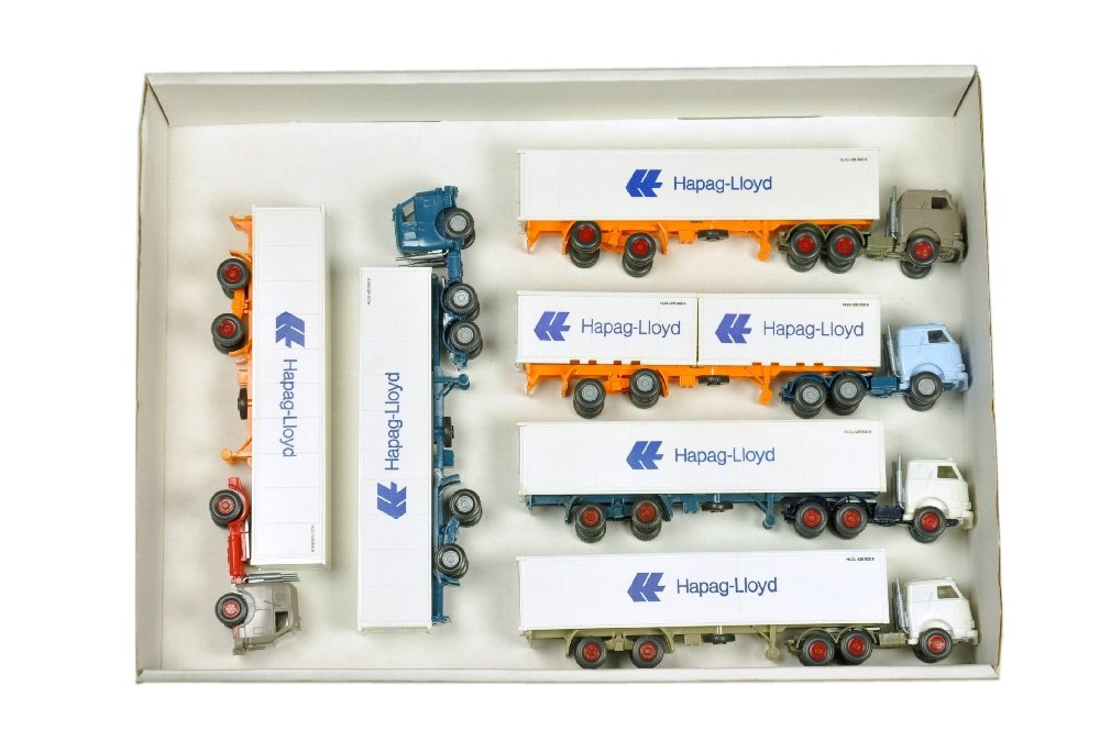 Konvolut 6 US-Hapag-Lloyd-Container-LKW (1 of 1)