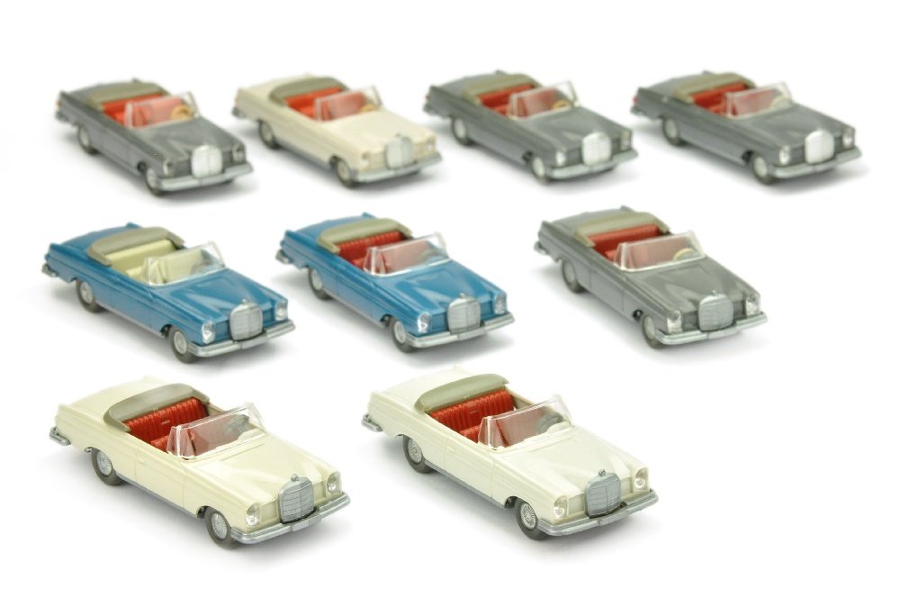 Konvolut 9 Mercedes 280 SE Cabrios (1 of 1)