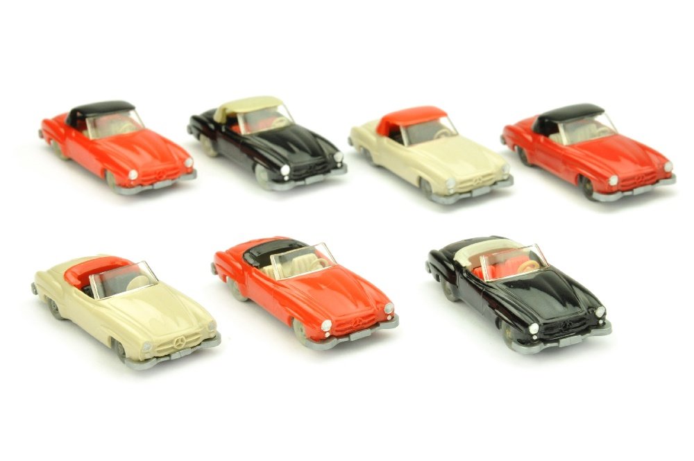 Konvolut 7 Mercedes 190 SL der 60er Jahre (1 of 1)