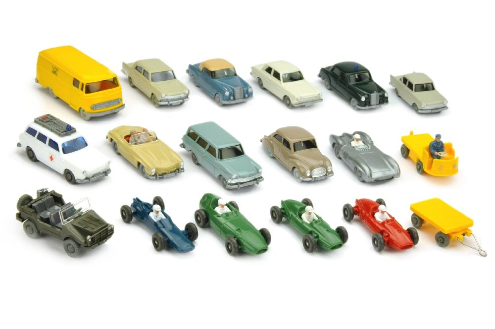Konvolut 18 PKW der 60er Jahre (1 of 1)