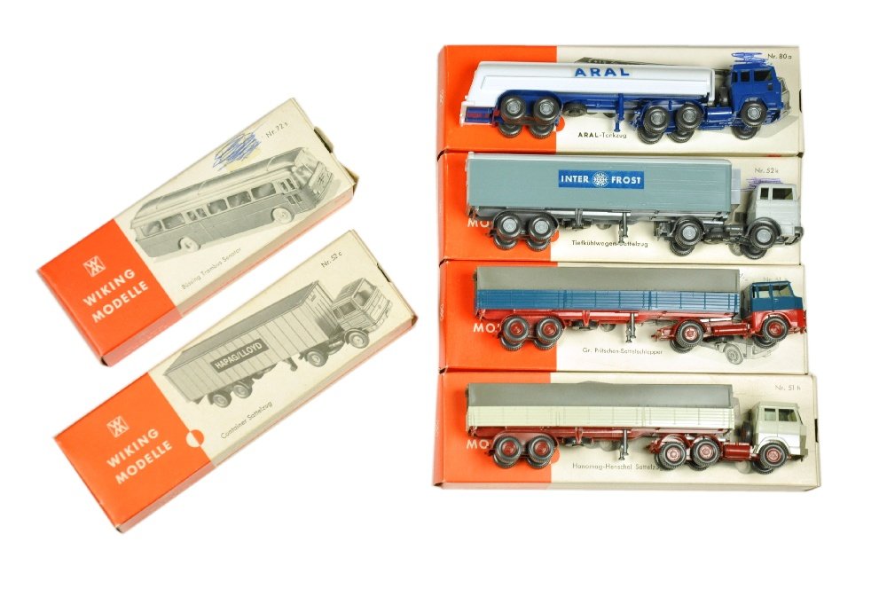 Konvolut 4+2 LKW der 60er/70er Jahre (im Ork) (1 of 1)