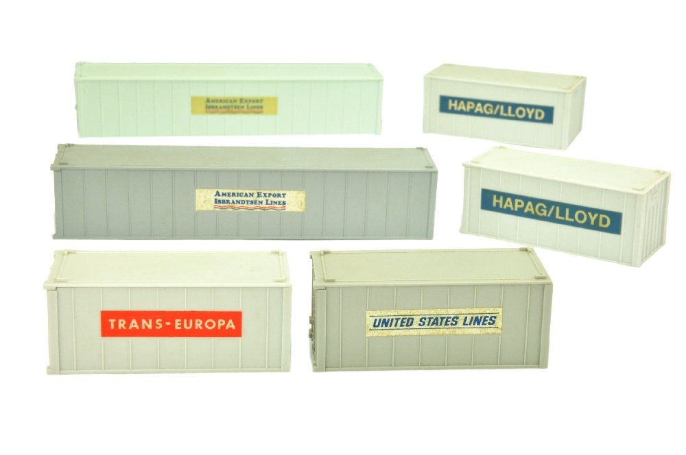 Konvolut 6 Alucontainer der 60er Jahre (1 of 1)