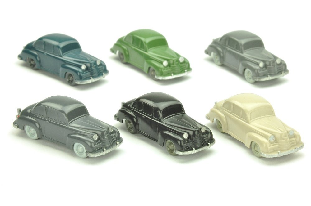 Konvolut 6 unverglaste Opel Olympia (Typ 2) (1 of 1)