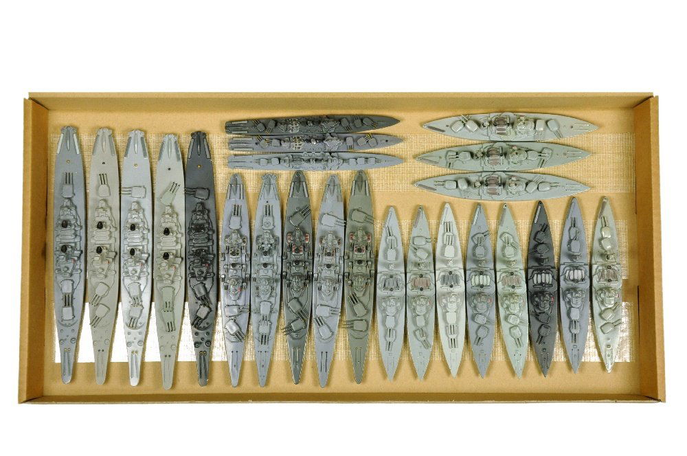 Konvolut 24 amerikanische Kriegsschiffe (1 of 1)