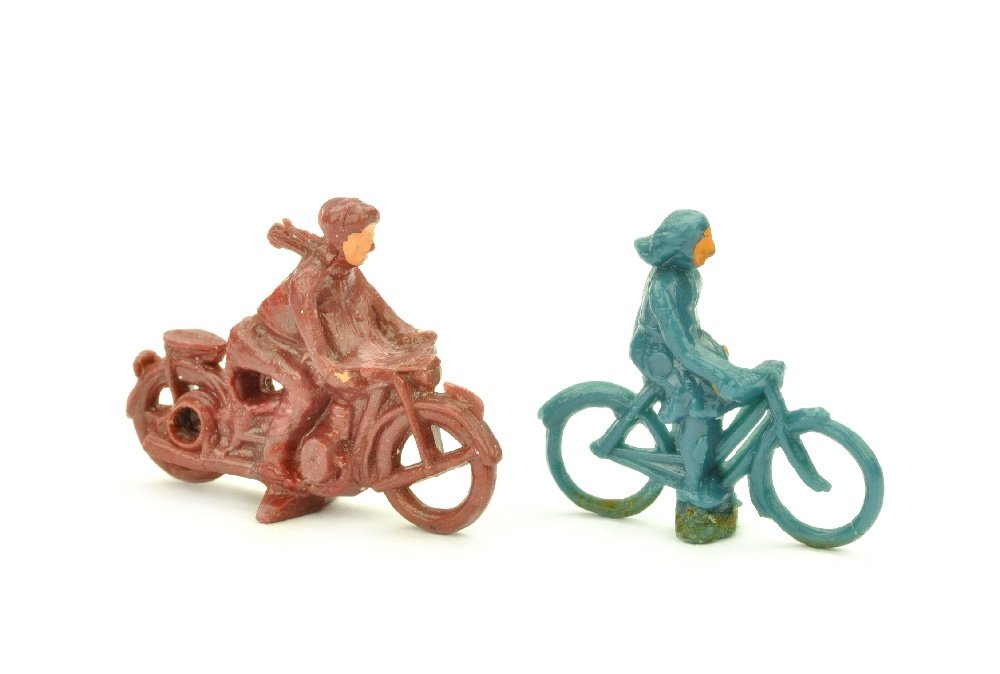 Konvolut 2 Zweiradfahrer (2.Wahl) (1 of 1)