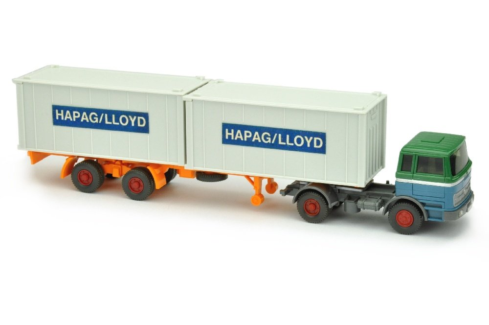Hapag-Lloyd/2JG - MB 1620, graugruen/azurblau (1 of 2)